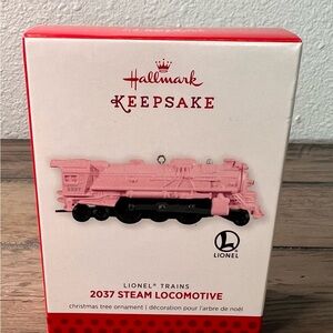 Hallmark NEW 2013 Christmas Ornament 2037 Steam Locomotive Lionel Trains Limited